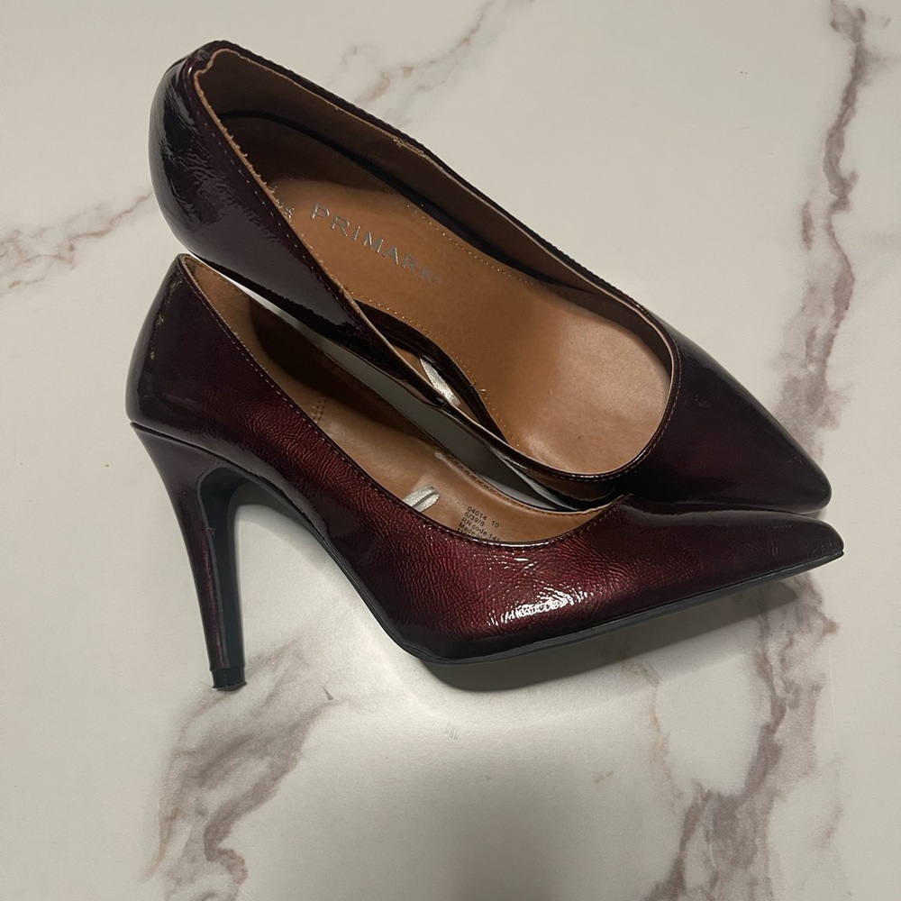 Primark Deep Red Heels